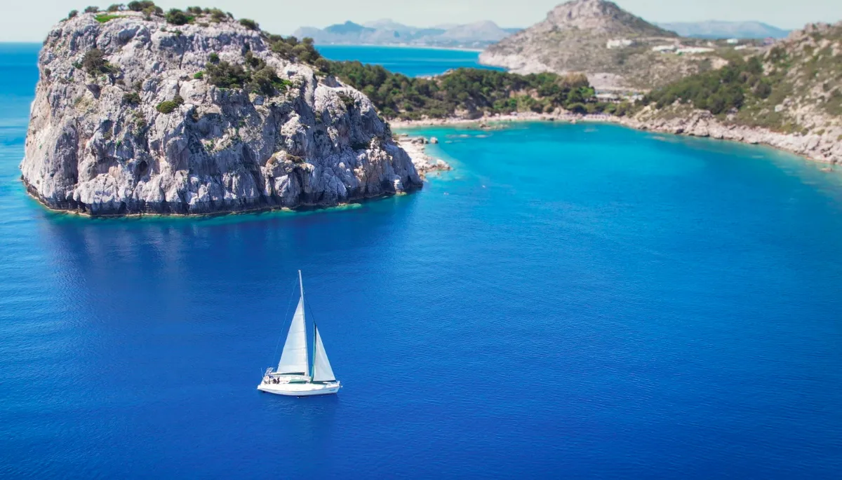 Edisa, a Beneteau First 45 F5 sailboat at Municipal Unit of Rhodes, Greece