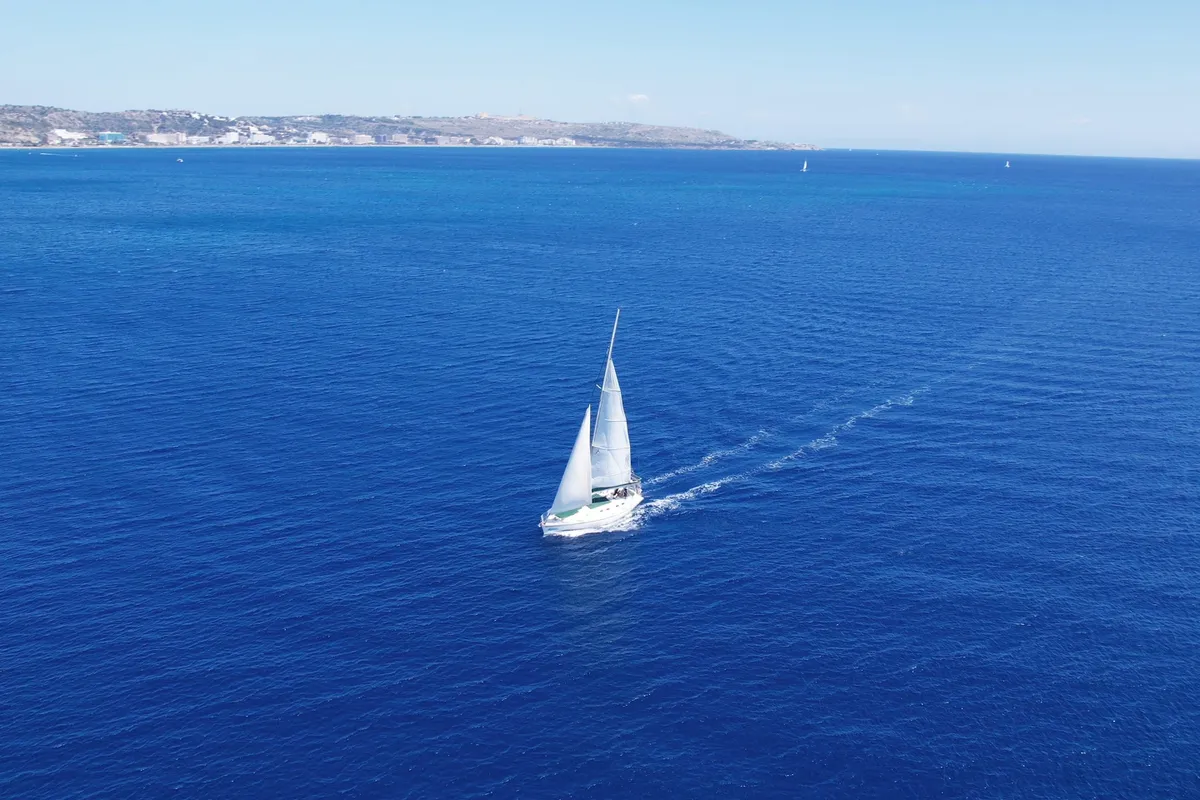 Edisa, a Beneteau First 45 F5 sailboat at Municipal Unit of Rhodes, Greece