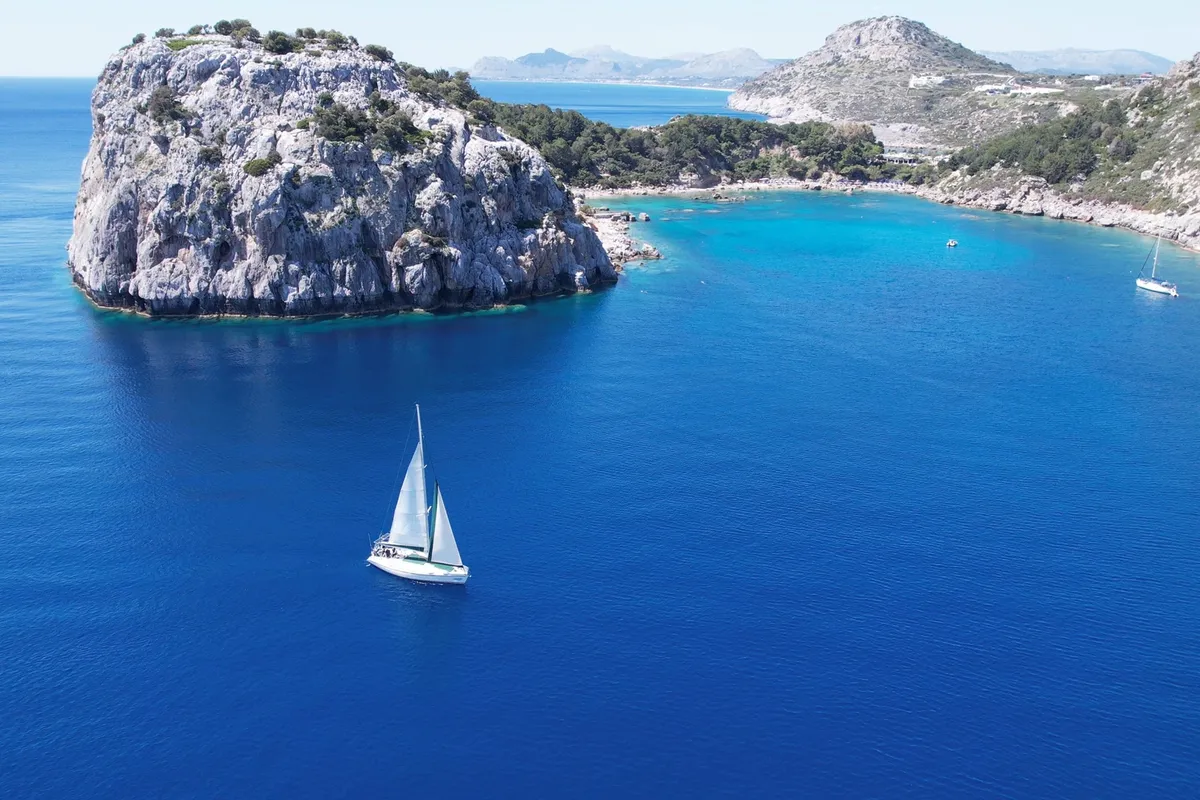 Edisa, a Beneteau First 45 F5 sailboat at Municipal Unit of Rhodes, Greece