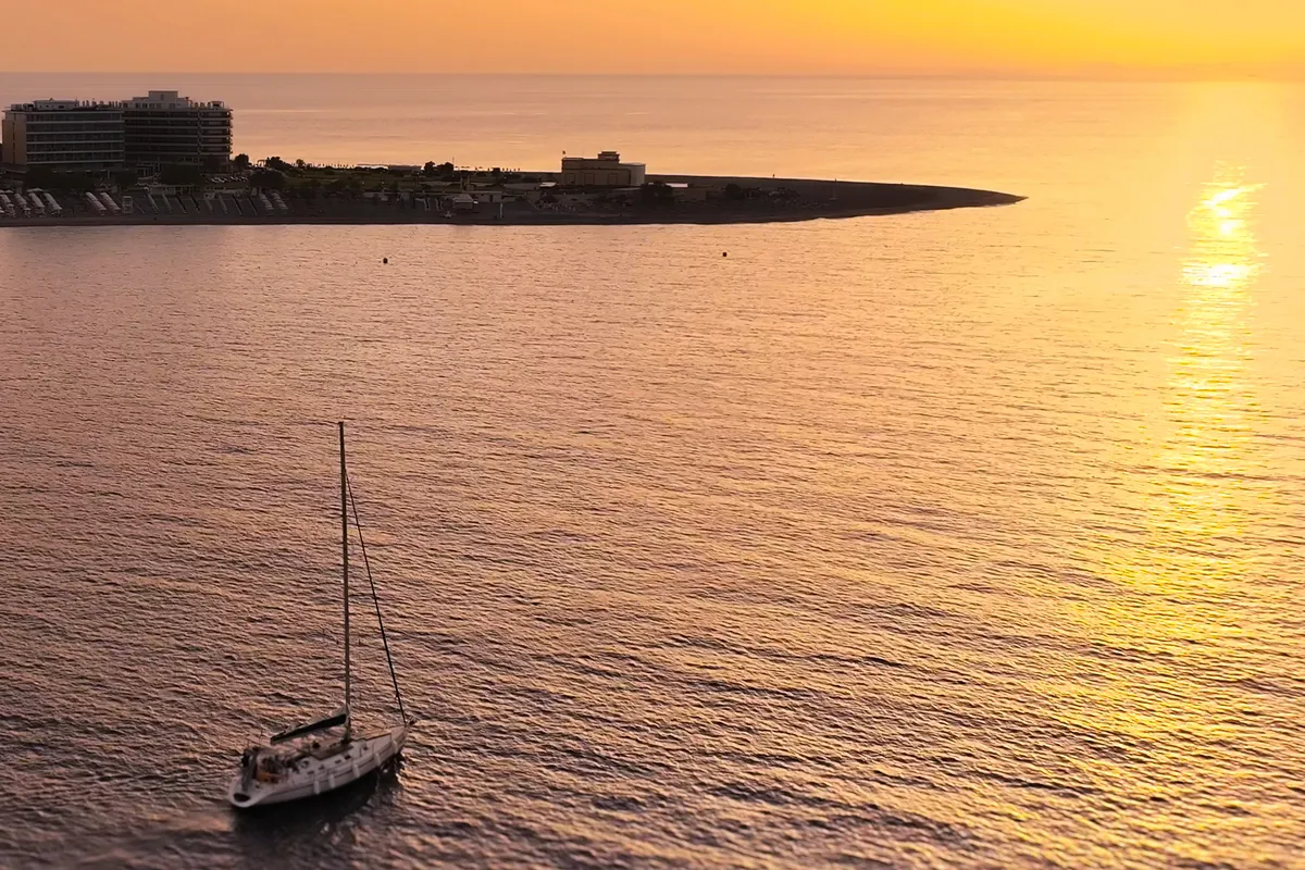 Edisa, a Beneteau First 45 F5 sailboat at Municipal Unit of Rhodes, Greece