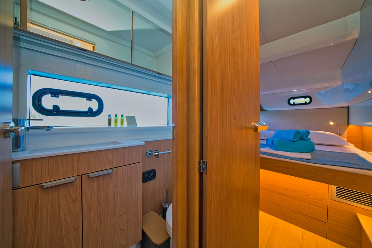 ZOIE, a Bali Catsmart catamaran at Gouvia, Greece