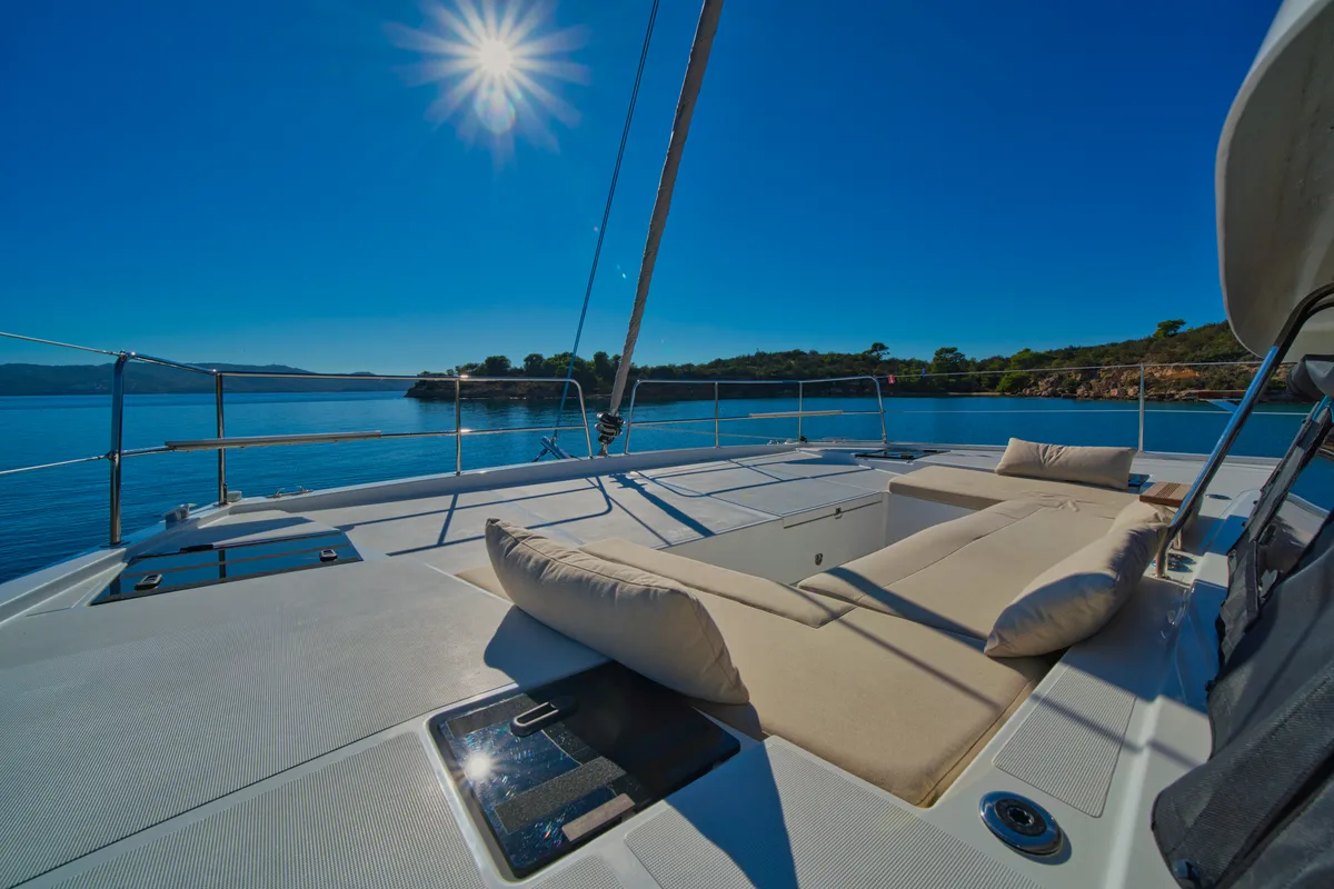ZOIE, a Bali Catsmart catamaran at Gouvia, Greece