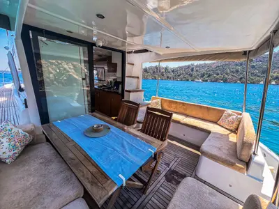 Rigels, a Motoryacht Motoryacht yacht at Fethiye, Turkey