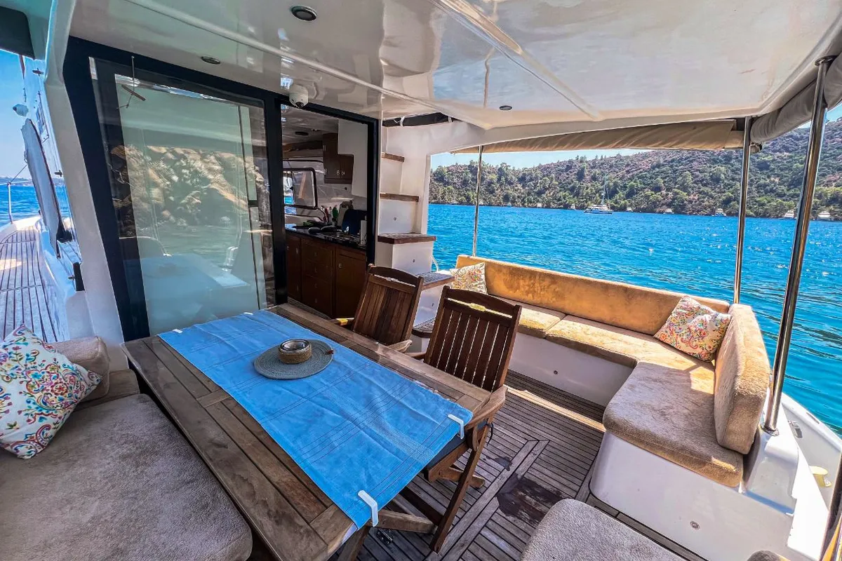Rigels, a Motoryacht Motoryacht yacht at Fethiye, Turkey
