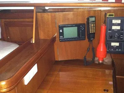 Artemis, a Beneteau Oceanis 411 sailboat at Athens, Greece