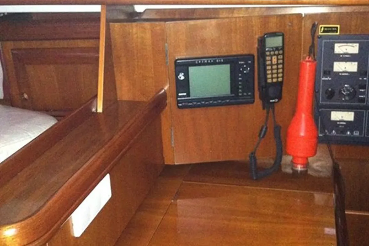 Artemis, a Beneteau Oceanis 411 sailboat at Athens, Greece