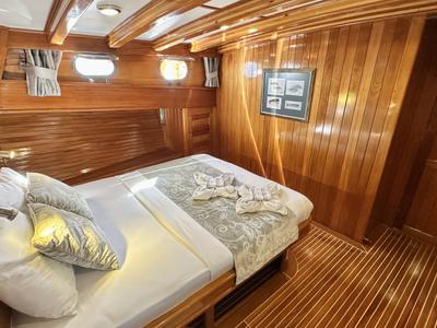 Cabin on Parss, a Custom Made Parss yacht at Bodrum, Turkey