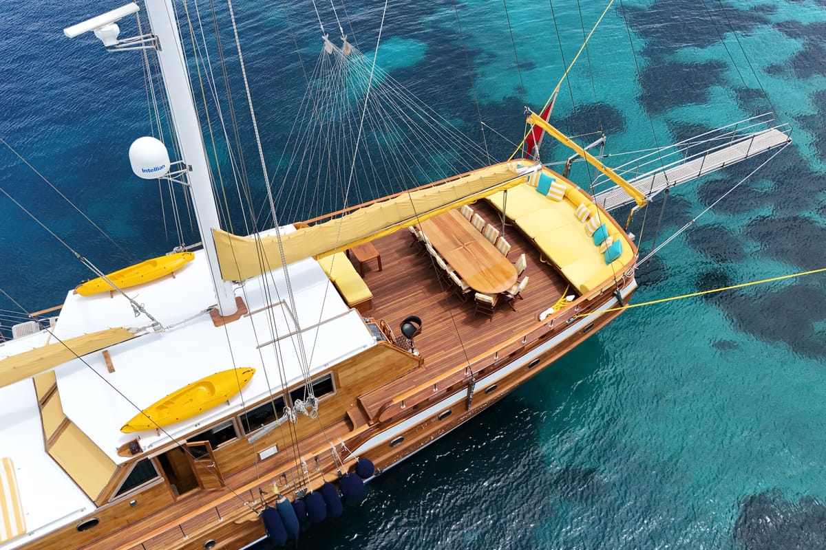 Parss, a Custom Made Parss yacht at Bodrum, Turkey