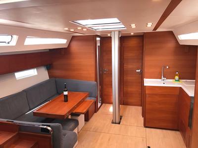 Salon of Lia Of Sweden, a More Boats More 55 sailboat at Grad Kaštela, Croatia
