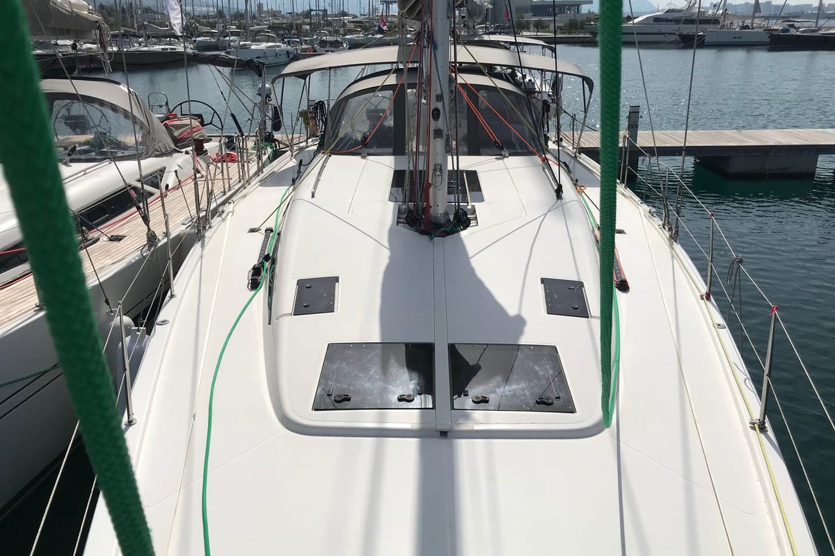 Lia Of Sweden, a More Boats More 55 sailboat at Grad Kaštela, Croatia