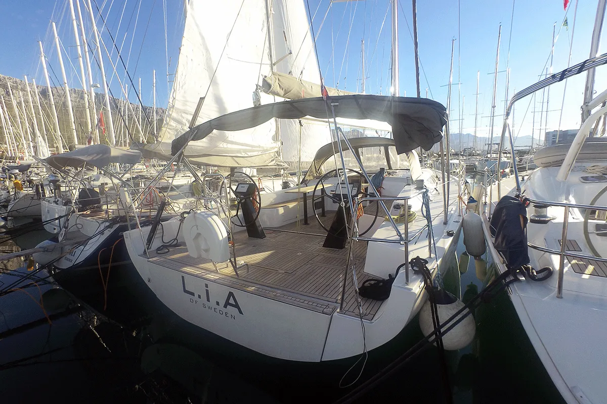 Lia Of Sweden, a More Boats More 55 sailboat at Grad Kaštela, Croatia