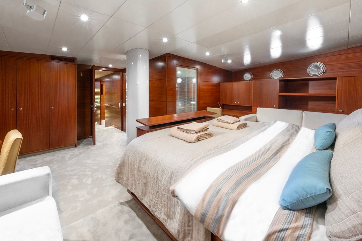 Cabin on Lucky You, a Gulet Custom built 183 yacht at Bodrum, Turkey