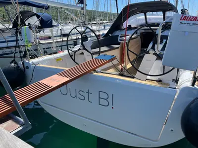 Just B!, a Dehler 38 SQ sailboat at Punat, Croatia
