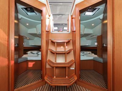 Salon of Florida, a Bavaria Cruiser 46 sailboat at Grad Biograd na Moru, Croatia