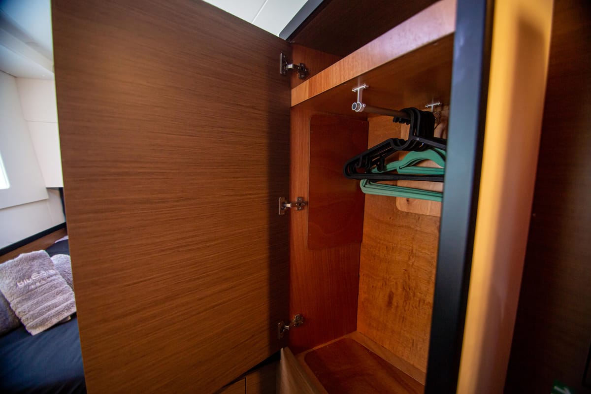 Cabin on Sol Invictus VIP-Equipped, a Lagoon 40 catamaran at Preveza, Greece