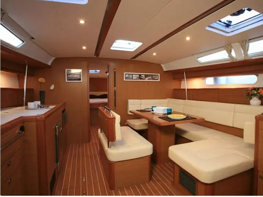 EALIS, a Jeanneau Sun Odyssey 49i sailboat at Athens, Greece