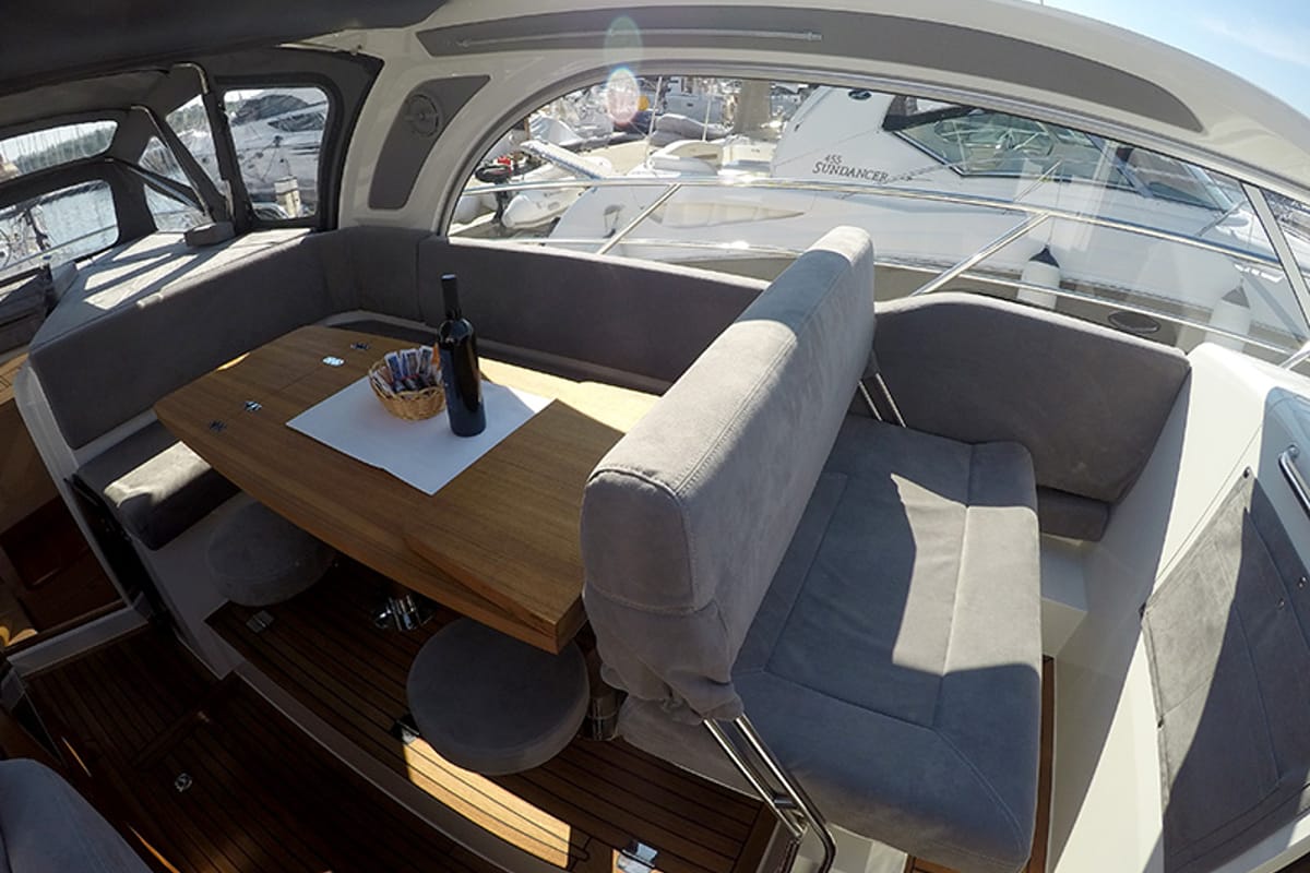 Aurora, a Marex 320 ACC yacht at Grad Šibenik, Croatia