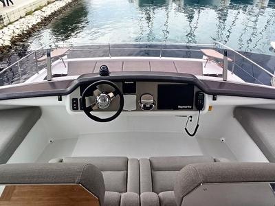 Cockpit of Adventure, a Bali 4.3 MY catamaran at Općina Sveti Filip i Jakov, Croatia
