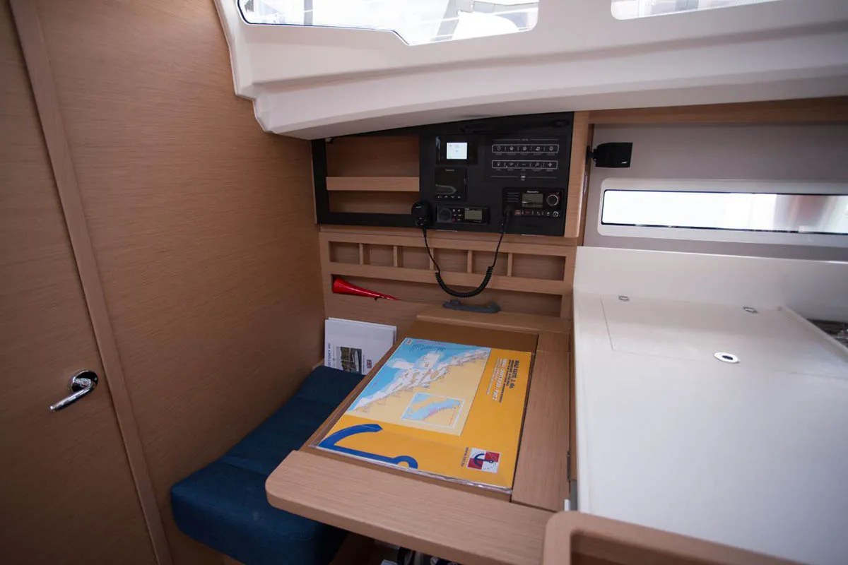 La Baavca 588/2025, a Jeanneau Sun Odyssey 440 sailboat at Palma de Mallorca, Spain