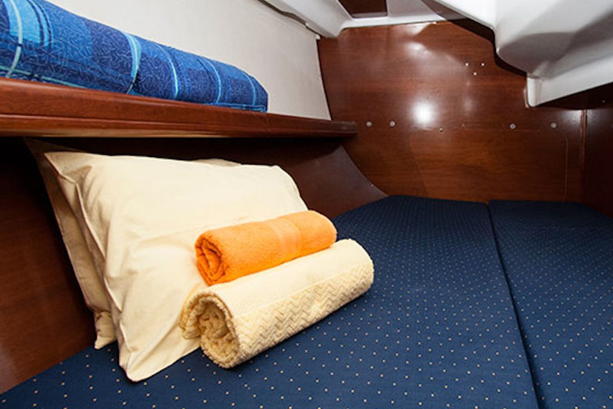 Cabin on Martha, a Beneteau Oceanis 331 sailboat at Municipal Unit of Lefkada, Greece