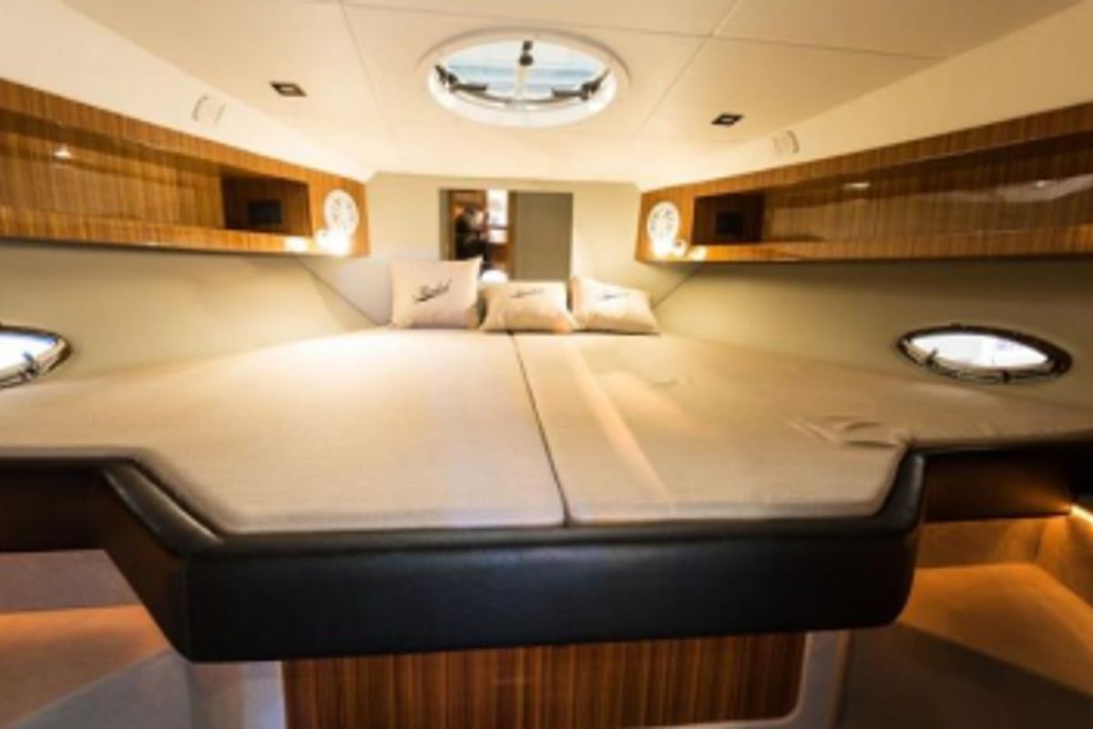 Cabin on Marta VI, a Grginić jahte Mirakul 40 yacht at Split, Croatia
