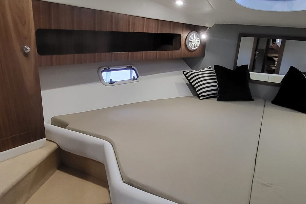 Cabin on Marta VI, a Grginić jahte Mirakul 40 yacht at Split, Croatia