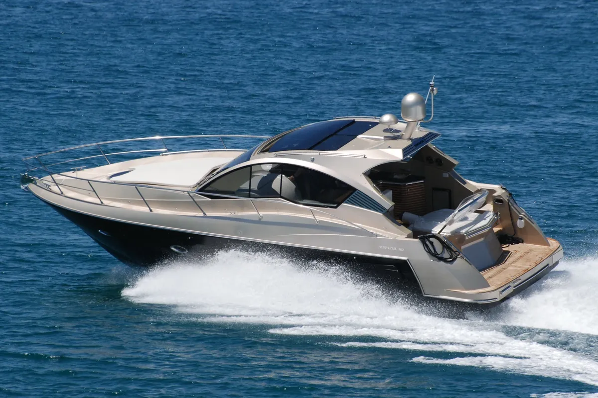 Exterior view of Marta VI, a Grginić jahte Mirakul 40 yacht at Split, Croatia