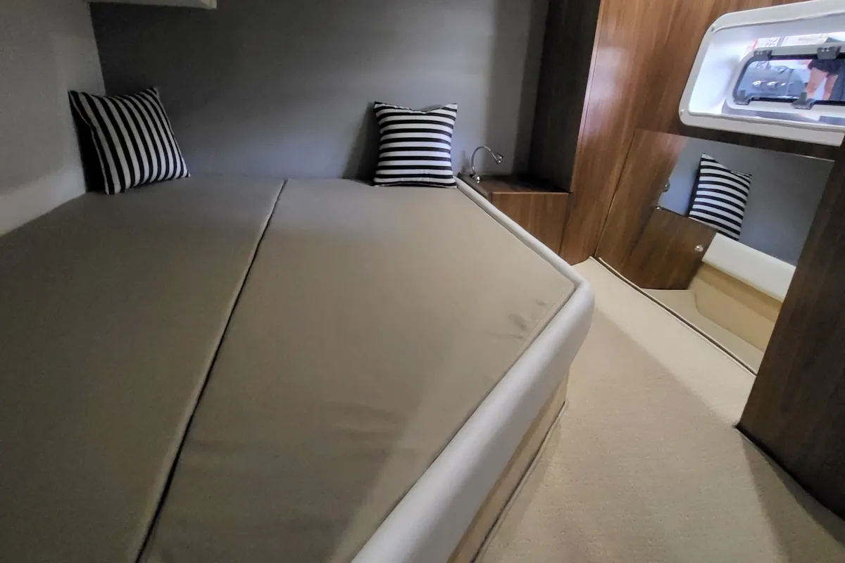 Cabin on Marta VI, a Grginić jahte Mirakul 40 yacht at Split, Croatia