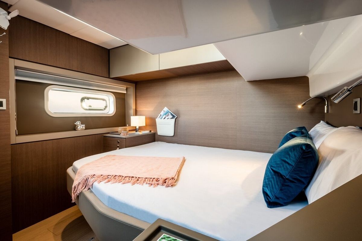 Cabin on Sirène, a Bali 4.6 catamaran at Grad Kaštela, Croatia