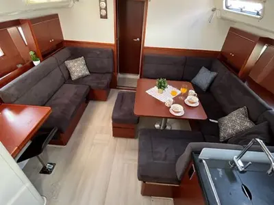 Cabin on Zsiber, a Hanse Yachts Hanse 455 sailboat at Grad Biograd na Moru, Croatia