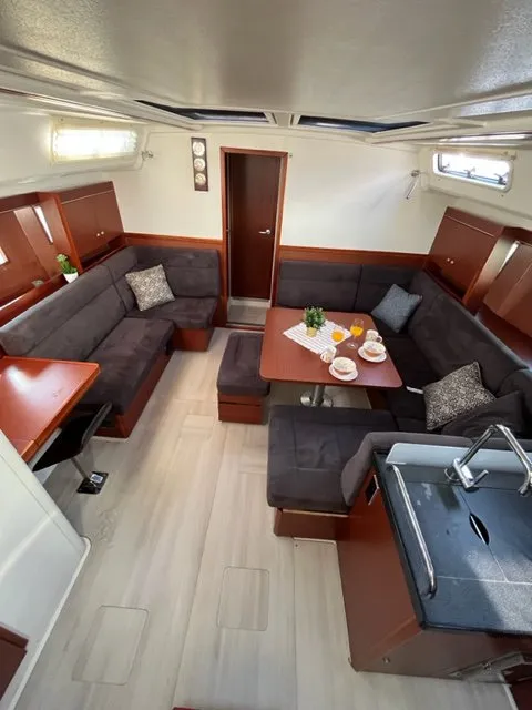 Cabin on Zsiber, a Hanse Yachts Hanse 455 sailboat at Grad Biograd na Moru, Croatia