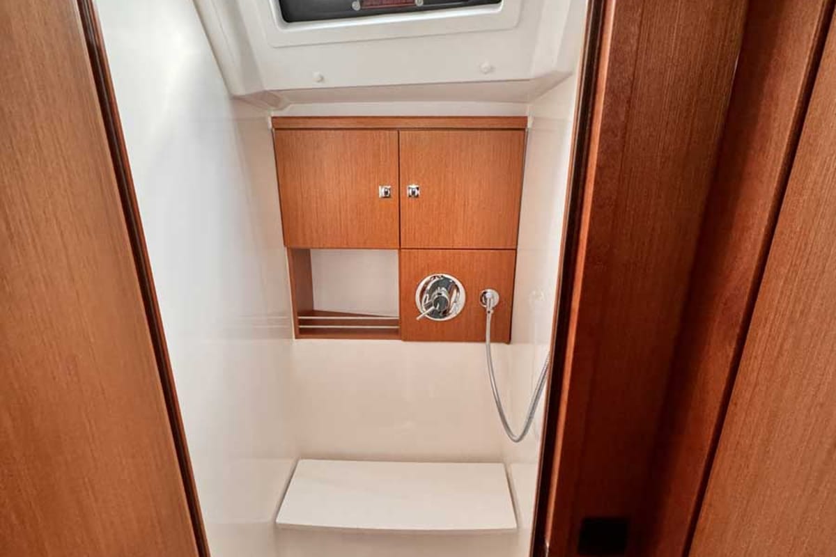 Leisure, a Bavaria Cruiser 46 sailboat at Marmaris, Turkey