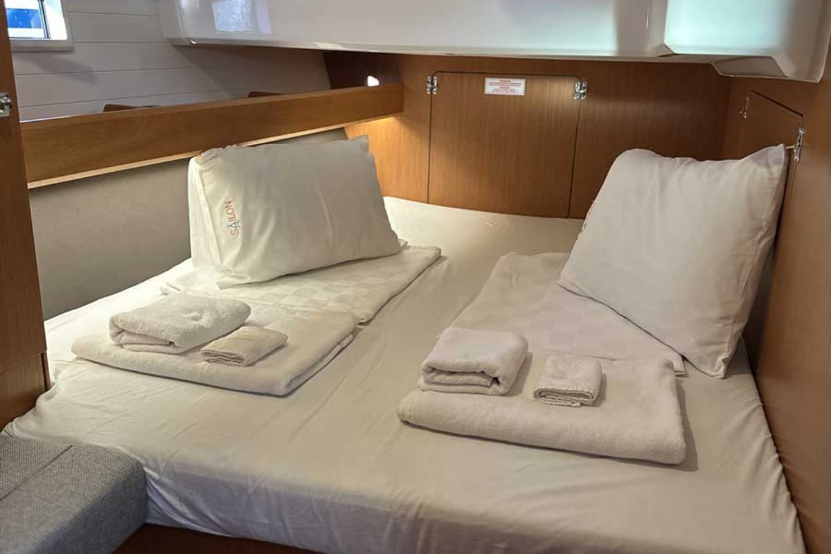 Leisure, a Bavaria Cruiser 46 sailboat at Marmaris, Turkey