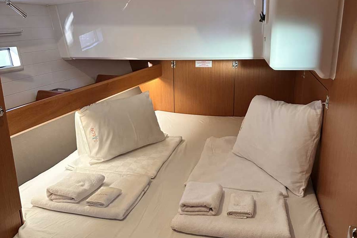 Leisure, a Bavaria Cruiser 46 sailboat at Marmaris, Turkey