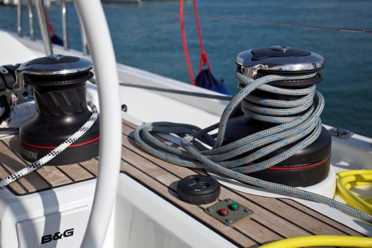 MYRDIA, a Beneteau Oceanis 51.1 sailboat at Athens, Greece