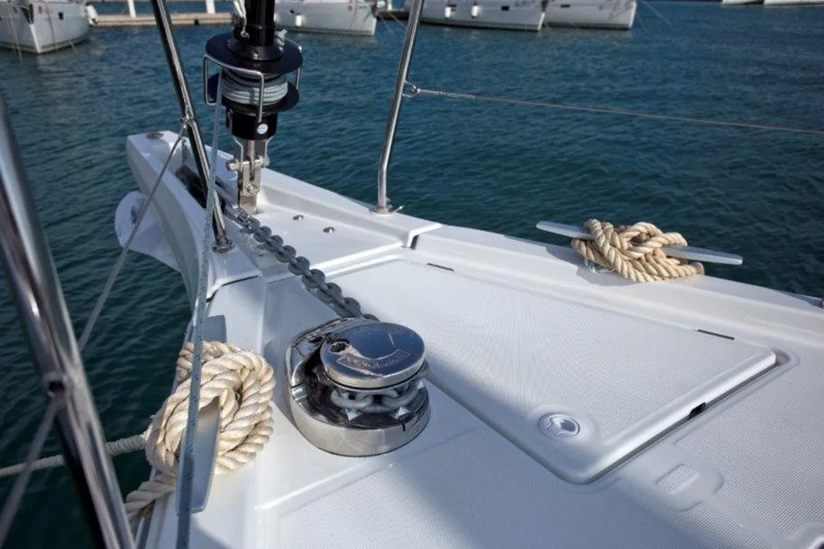 MYRDIA, a Beneteau Oceanis 51.1 sailboat at Athens, Greece