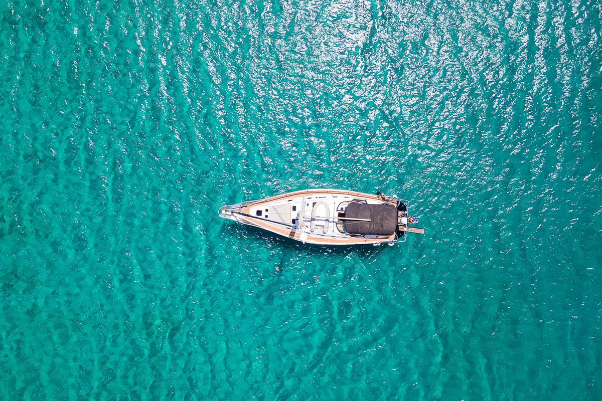 Exterior view of Sofia Star 1, a Ocean Star 51.2 sailboat at Marina Delta Kallithea, Greece
