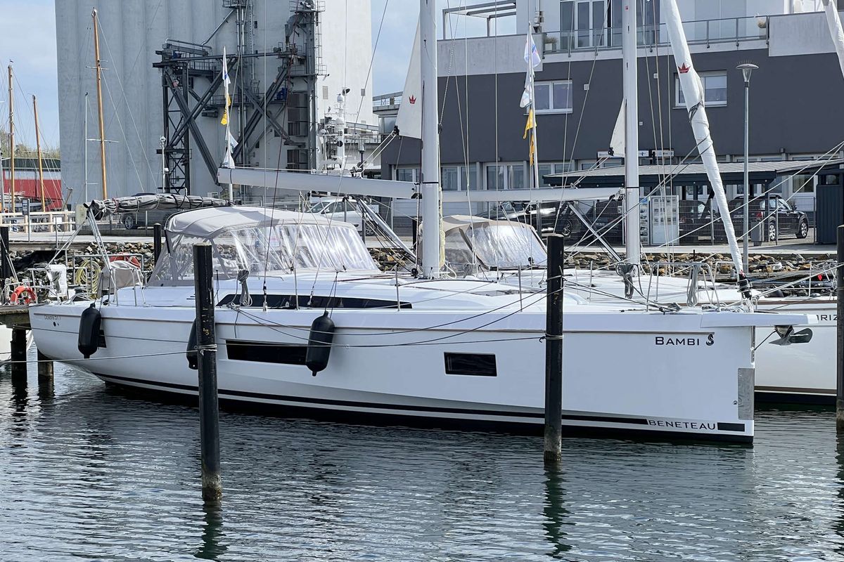 Exterior view of Bambi, a Beneteau Oceanis 51.1 sailboat at Punat, Croatia