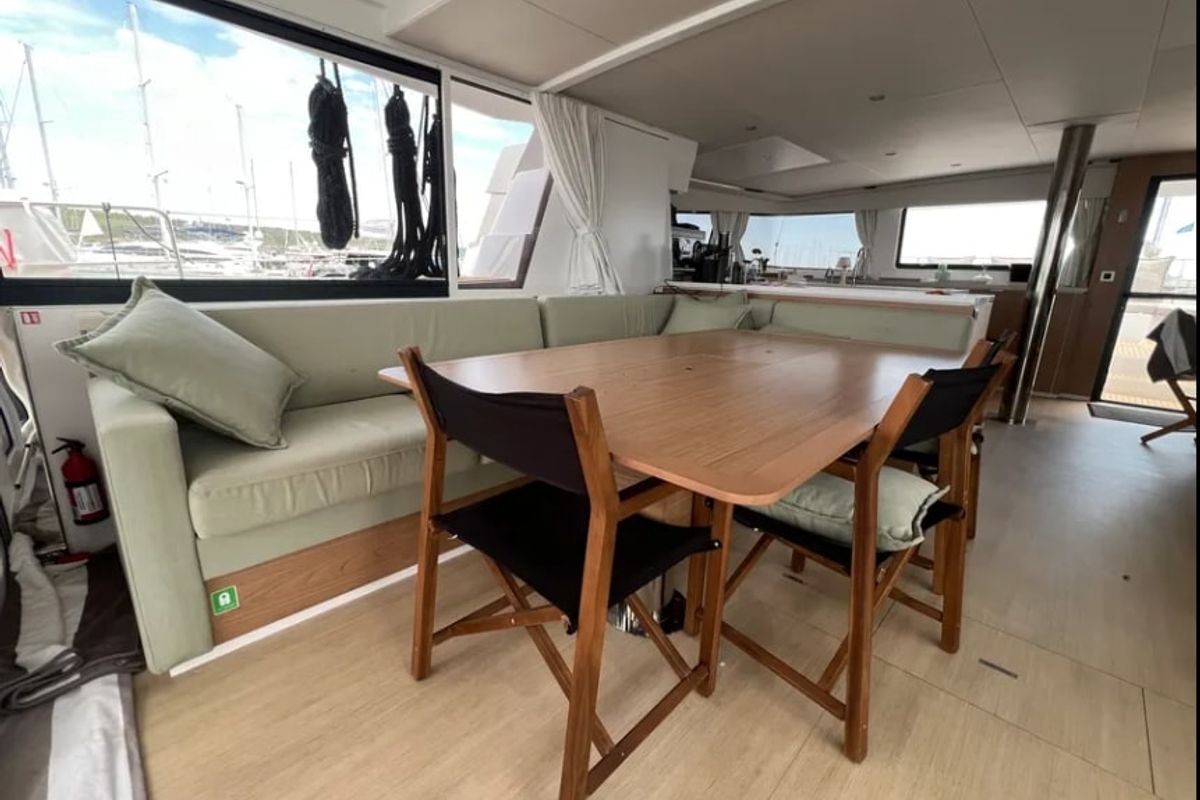 Head on Arcturus, a Bali 5.4 catamaran at Seychelles, Eden Island Marina, Seychelles