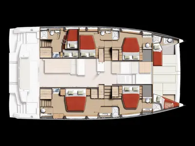 Premium, a Bali Bali 5.2 catamaran at Saint-Mandrier-sur-Mer, France