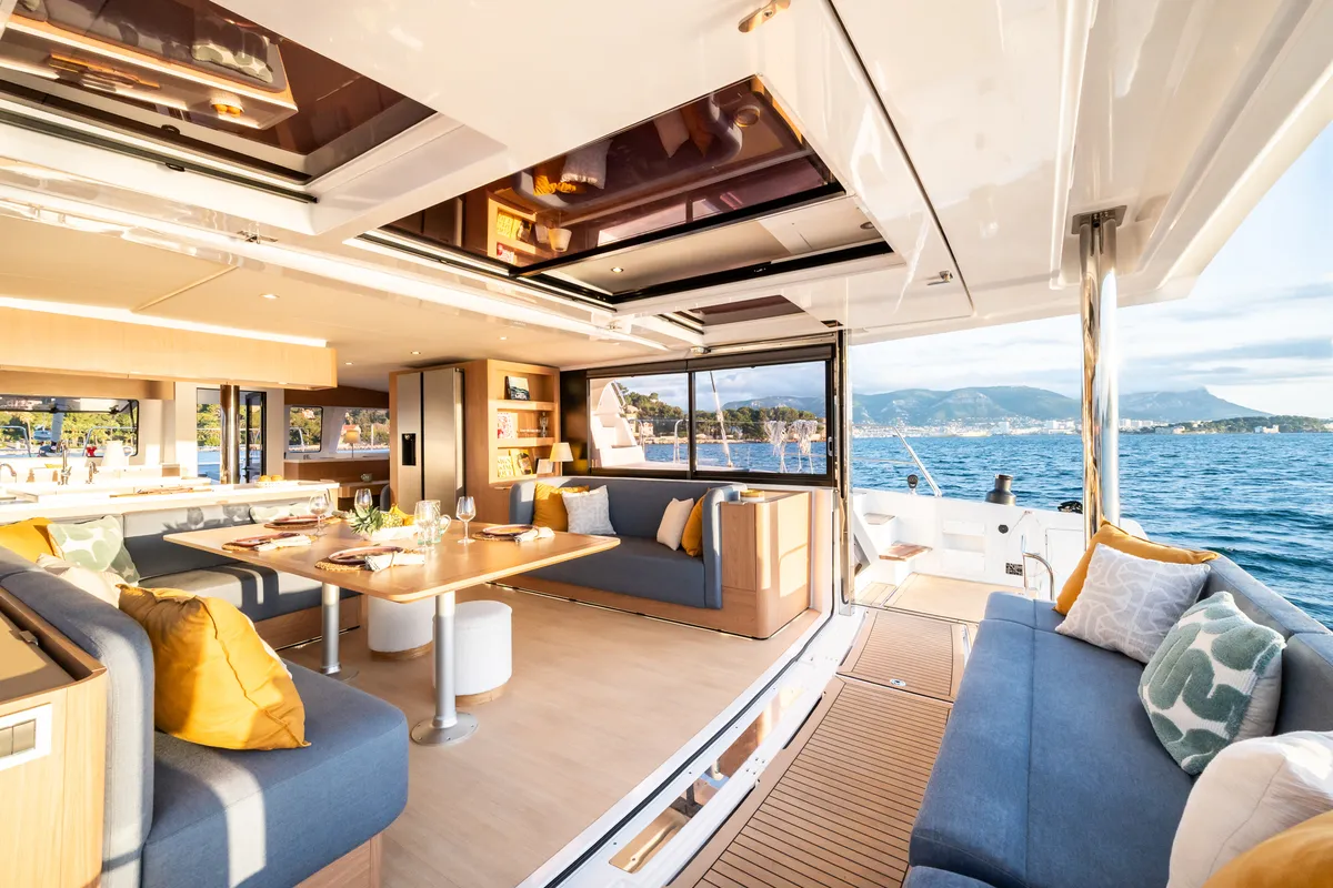 Premium, a Bali Bali 5.2 catamaran at Saint-Mandrier-sur-Mer, France