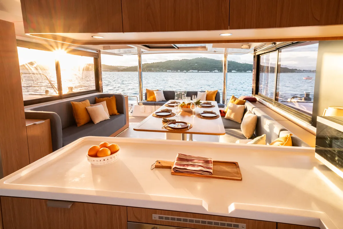 Premium, a Bali Bali 5.2 catamaran at Saint-Mandrier-sur-Mer, France