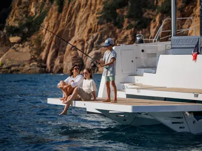 Premium, a Bali Bali 5.2 catamaran at Saint-Mandrier-sur-Mer, France