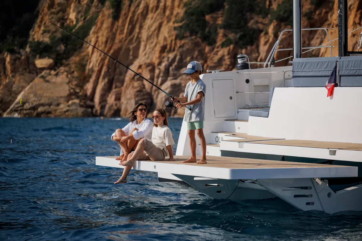 Premium, a Bali Bali 5.2 catamaran at Saint-Mandrier-sur-Mer, France