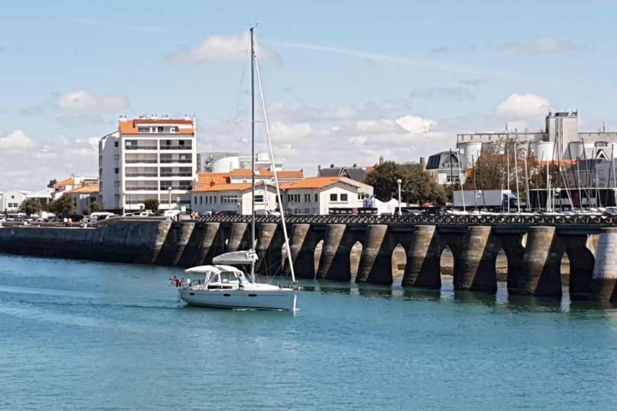 Exterior view of Comfort, a Beneteau Oceanis 45 sailboat at San Miguel de Abona, Spain