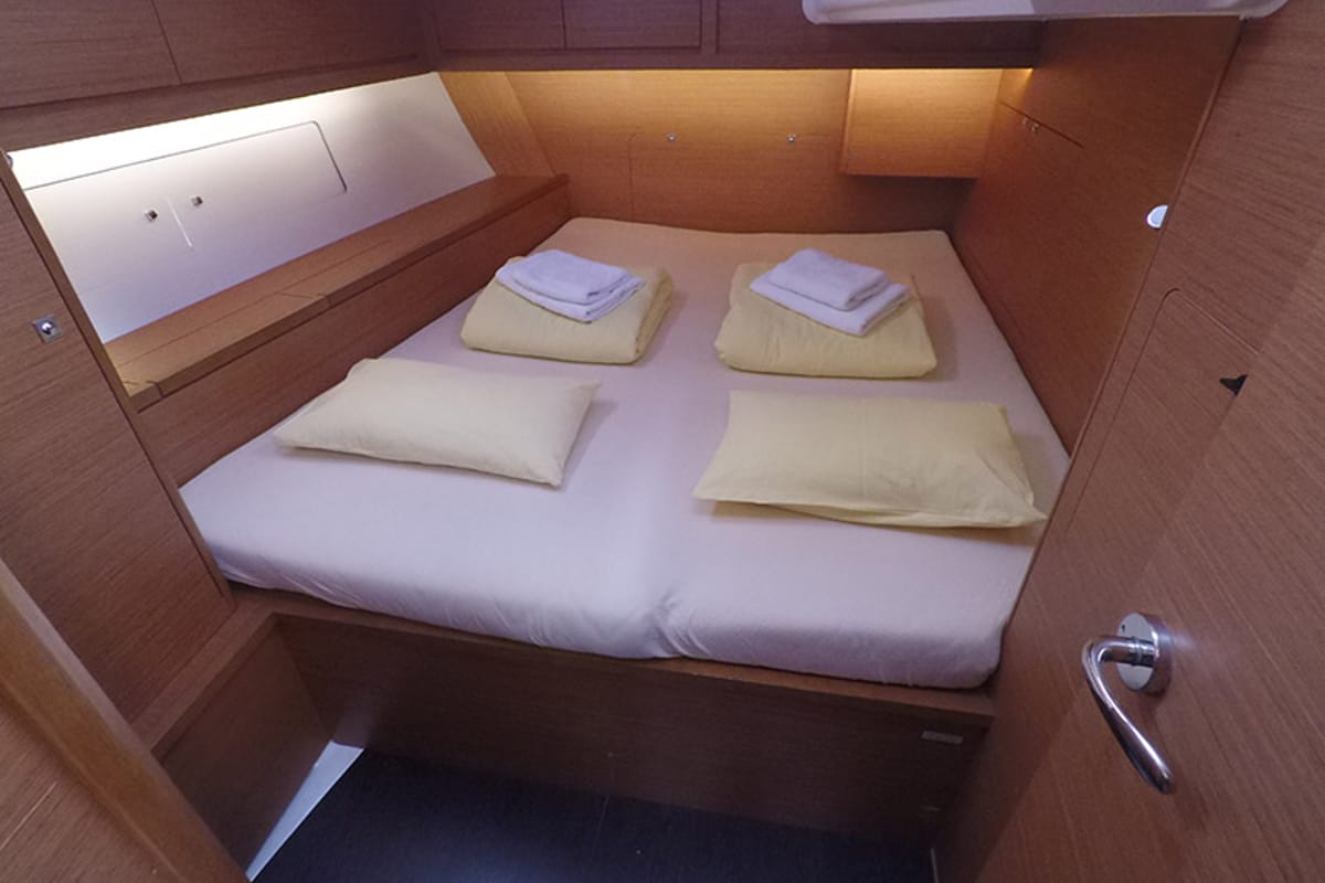 Alibaba, a Dufour 470 sailboat at Grad Šibenik, Croatia