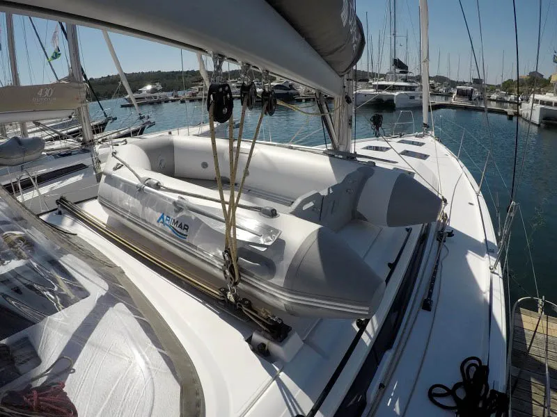 Alibaba, a Dufour 470 sailboat at Grad Šibenik, Croatia