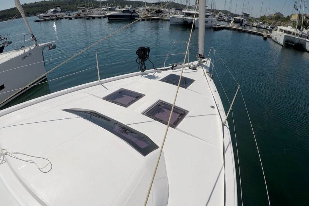 Alibaba, a Dufour 470 sailboat at Grad Šibenik, Croatia