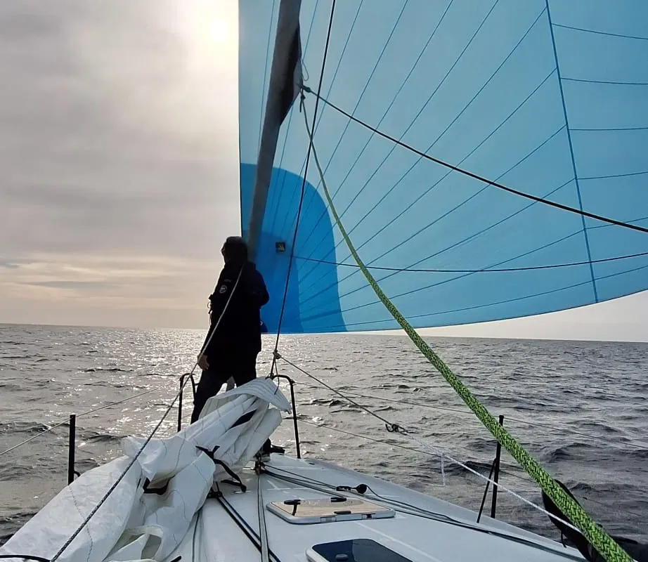 Exterior view of Silver Wave, a Pogo Structures Pogo 36 sailboat at La Trinité-sur-Mer, France