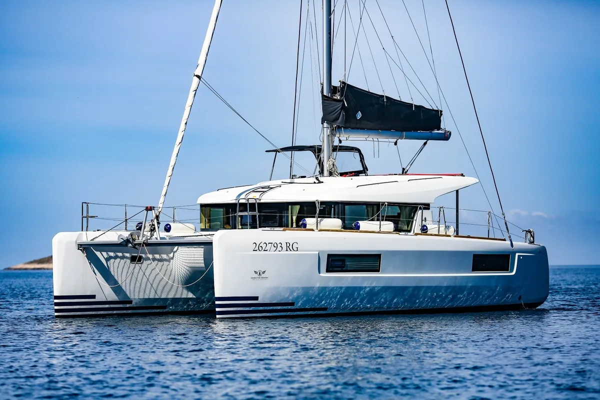 Bahia Real, a Lagoon 40 catamaran at Primošten, Croatia